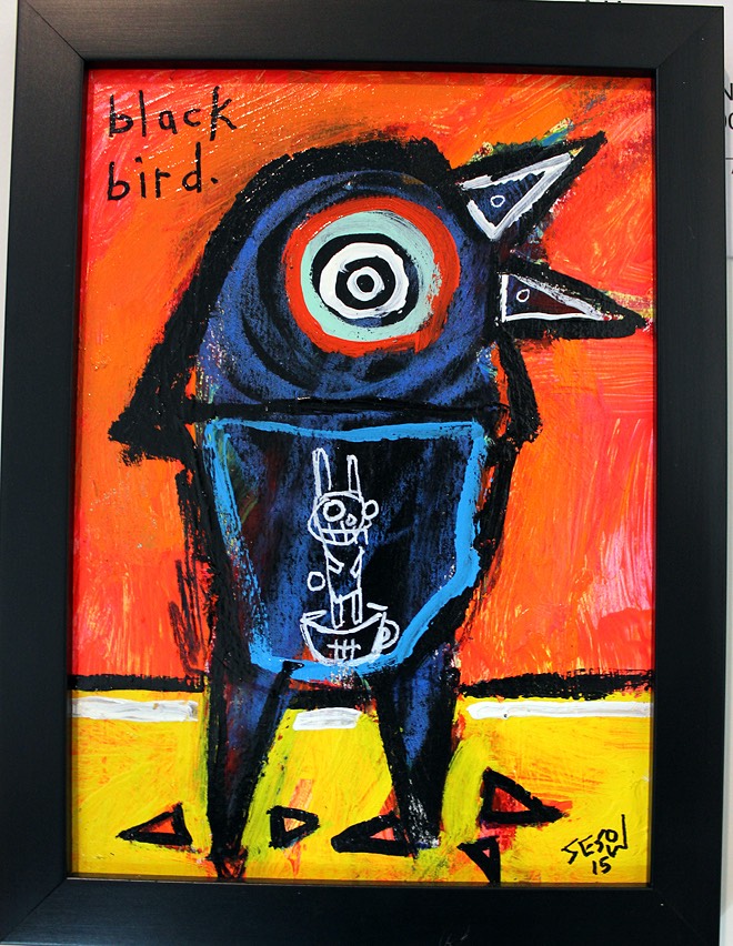 BlackBird Art  Blackbird art, Black bird, Art