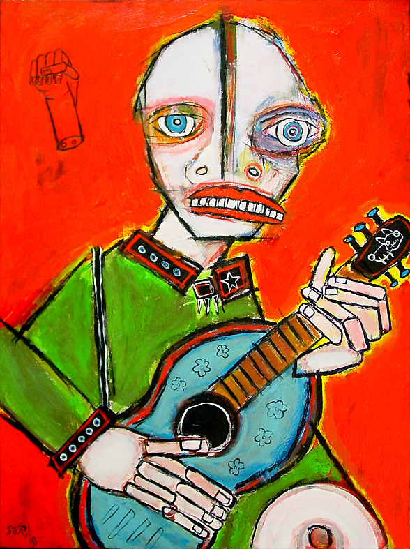 matt sesow original paintign