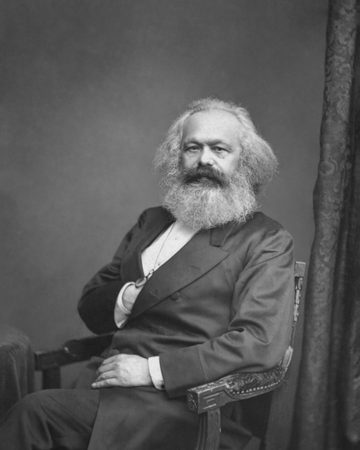 Portrait of Karl Marx