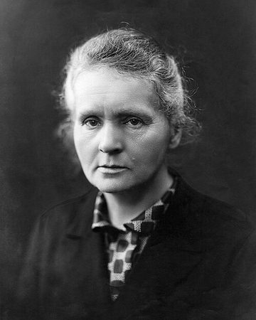 Portrait of Marie Curie