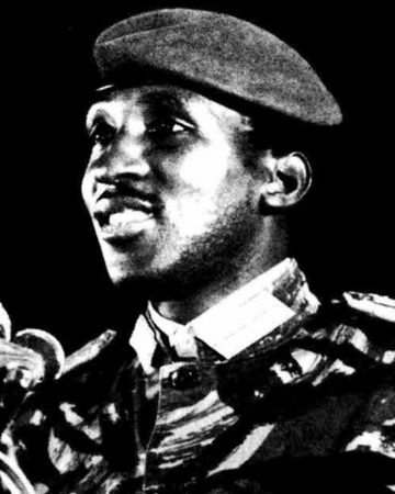 Portrait of Thomas Sankara